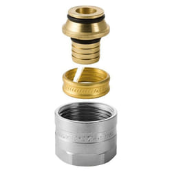 Raccord a visser Mepla Eurocones d20 - DN20(3/4) Paquet de 2 pieces