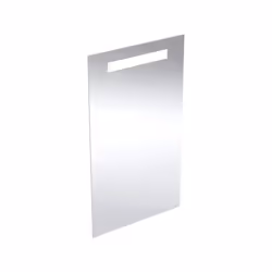 Geberit Option Basic Square 1 x miroir lumineux éclairage LED en haut Allumage et extinction de la lumière par interrupteur m ...