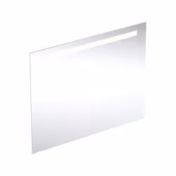 Geberit Option Basic Square 1 x miroir lumineux éclairage LED en haut Allumage et extinction de la lumière par interrupteur m ...