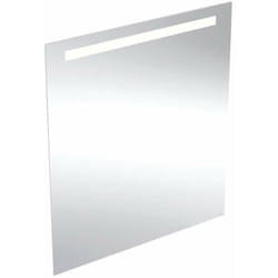 Option Basic Square miroir lumineux, éclairage en haut, - Geberit