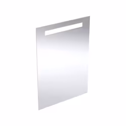 Geberit Option Basic Square 1 x miroir lumineux éclairage LED en haut Allumage et extinction de la lumière par interrupteur m ...