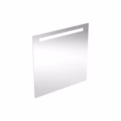 Geberit Option Basic Square 1 x miroir lumineux éclairage LED en haut Allumage et extinction de la lumière par interrupteur m ...