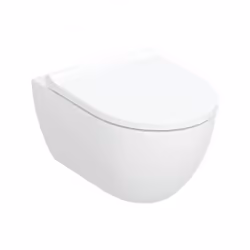 Geberit Acanto 1 x ensemble pour WC suspendu WC à chasse d'eau profonde design fermé pour chasses d'eau encastrées suspendu W ...