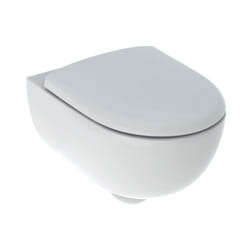 Pack wc suspendu Renova Rimfree - Gébérit - Avec abattant ralenti et déclipsable - Blanc