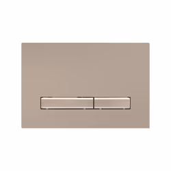 Geberit Sigma50 1 x plaques de déclenchement pour rinçage à 2 quantités revêtement des touches d'actionnement et de la plaque ...