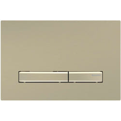 Geberit - Plaque de fixation Sigma50, pour rinçage à 2 quantités,