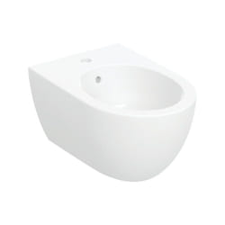 Geberit - Acanto bidet mural, forme fermée, pour robinetterie