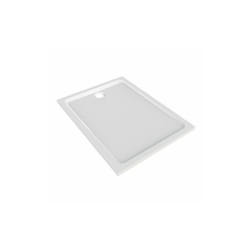 Geberit - Receveur Melua Extra-plat Rectangulaire à Poser Ou à Encastrer 140x80 Blanc