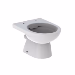 Geberit Renova Nr.1 WC au sol chasse deau profonde au sol sans bord de chasse plein débit 6/5 l sortie horizontale forme part ...
