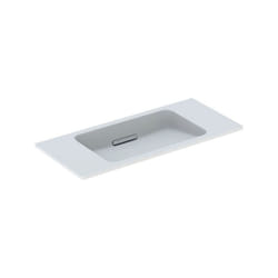 Keramag - Geberit one lavabo design flottant 500390, sans trou pour