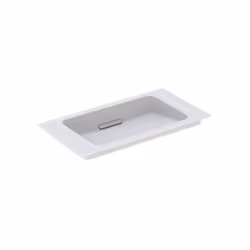 Geberit ONE lavabo de meuble 1x Geberit ONE lavabo de meuble Terre cuite fine émaillage spécial KeraTect/ blanc article avec  ...