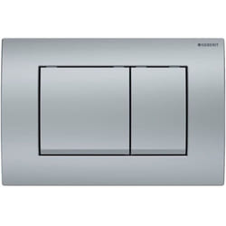 Geberit - Delta30 - Plaque de déclenchement, chrome mat 115.137.46.1
