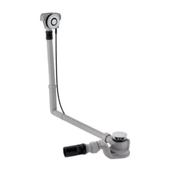 Accessoires - Garniture de vidage et de trop-plein pour baignoire, PushControl, longueur 500 mm, chrome 150.751.21.6 - Geberit