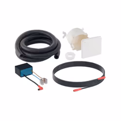 jeu de coques Geberit 115861006 pour montage encastré pour préparer les branchements secteur des WC pour préparer les raccord ...