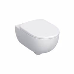 Cuvette suspendu avec couvre-cuvette traditionnel blanc brillant - Geberit Selnova Premium La salle de bain moderne Rendez vo ...