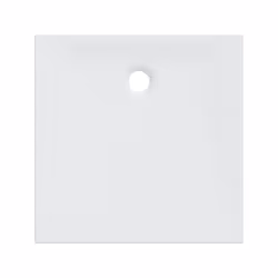 Geberit Nemea Receveur de douche Forme : carré Couleur : blanc mat Matériau : acrylique sanitaire Peut être chargé jusquà 300 ...