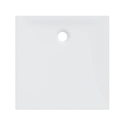 Geberit - Nemea receveur de douche, carré, blanc mat, 550.591.00.1