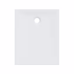 Geberit Nemea 1x receveur de douche rectangulaire blanc mat hauteur de leau de barrage 30 mm Structure du sol 9,5 - 11,5 cm m ...