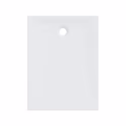 Geberit Nemea 1x receveur de douche rectangulaire blanc mat hauteur de leau de barrage 30 mm Structure du sol 9,5 - 11,5 cm m ...