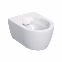 Geberit iCon 1x WC suspendu saillie réduite chasse deau basse profondeur Céramique sanitaire suspendu Sortie horizontale form ...