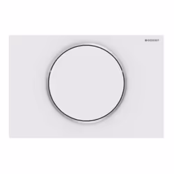 Geberit 115.758.JT.5, Plaque de rinçage, Blanc, Rouge, Geberit, 246 mm, 14 mm, 164 mm