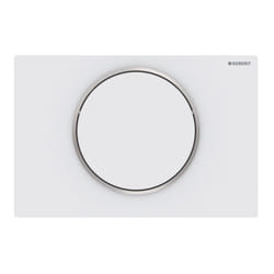 Geberit 115.758.JT.5 pièce de remplacement de chasse d’eau Plaque de rinçage Blanc, Rouge