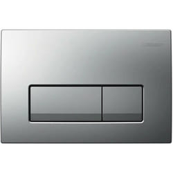 Geberit - Delta50 - Plaque de déclenchement, chrome mat 115.119.46.1