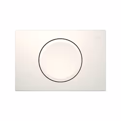 Geberit Delta15 1 x plaques de déclenchement pour rinçage-arrêt du rinçage pour chasse d'eau Geberit à encastrer Delta Action ...