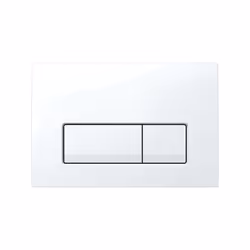 Geberit Delta50 1 x plaques de déclenchement pour rinçage à 2 quantités pour chasse d'eau Geberit à encastrer Delta Actionnem ...