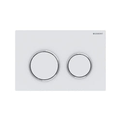 Geberit - Plaque de commande Omega20, pour rinçage 2 volumes,