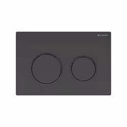 Description générale La plaque de déclenchement Geberit Omega20 est conçue pour les chasses d'eau à deux volumes, permettant  ...