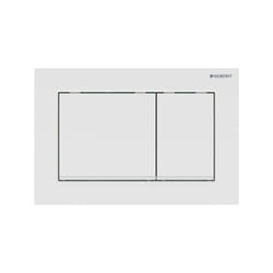 Geberit - Plaque de fixation Omega30, pour rinçage à 2 quantités,