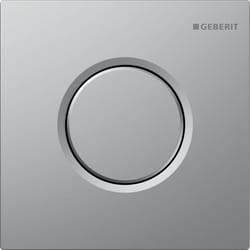 Geberit 116.011.JQ.5 pièce de remplacement de chasse d’eau Plaque de rinçage Chrome