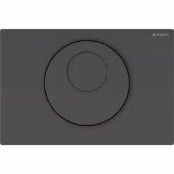 Geberit 115.891.DW.6, Plaque de rinçage, Noir, Geberit, 246 mm, 15 mm, 164 mm