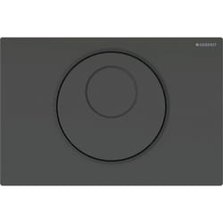Geberit 115.891.DW.6 pièce de remplacement de chasse d’eau Plaque de rinçage Noir