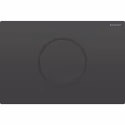 Geberit 115.909.DW.6, Plaque de rinçage, Noir, Geberit, 246 mm, 15 mm, 164 mm