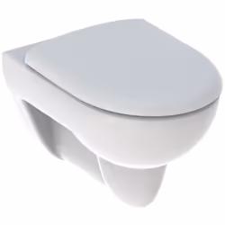 Pack WC suspendu en céramique à fond creux avec abattant. Avec bride. Type 1, volume total 6/5L, selon EN 997.Abattant WC en  ...
