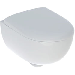 Geberit - pack wc suspendu renova Rimfree compact+Abattant 49cm