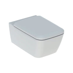 Cuvette suspendu à chasse 36x54 cm blanc brillant Geberit Rimfree Icon Square
