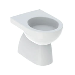 Cuvette au sol 35.8x53.5 blanc brillant Geberit Selnova - Senza coprivaso