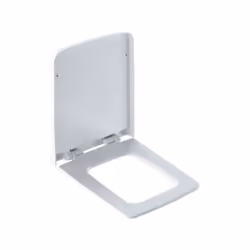 Geberit Xeno2 1 x siège de WC fixation par le haut avec abaissement automatique se chevauchant Matériau : Duroplast distance  ...