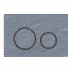 Geberit 115.651.JM.1, Plaque de rinçage, Noir, Chrome, Geberit, 246 mm, 14 mm, 164 mm