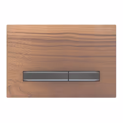 Geberit 115.671.JX.2, Plaque de rinçage, Noir, Chrome, Geberit, 246 mm, 14 mm, 164 mm