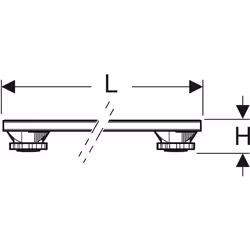 Geberit 554.956.00.1 receveur de douche - Vue supplémentaire 3
