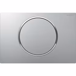 Geberit 115.758.JQ.5, Plaque de rinçage, Rouge, Chrome, Geberit, 246 mm, 14 mm, 164 mm