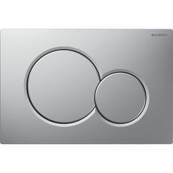 Geberit 115.770.JQ.5 pièce de remplacement de chasse d’eau Plaque de rinçage Chrome