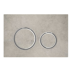 Geberit 115.884.JV.1 pièce de remplacement de chasse d’eau Plaque de rinçage Chrome