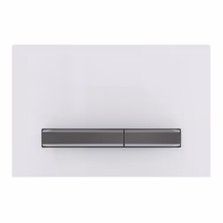 Geberit 115.671.11.2, Plaque de rinçage, Noir, Blanc, Chrome, Geberit, 246 mm, 13 mm, 164 mm
