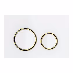 Geberit 115.652.SI.1, Plaque de rinçage, Blanc, Geberit, 246 mm, 14 mm, 164 mm