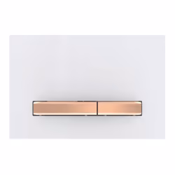 Geberit 115.670.11.2, Plaque de rinçage, Blanc, Rouge, Geberit, 246 mm, 13 mm, 164 mm